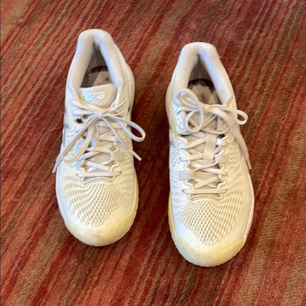 ASICS White Athletic Sneakers